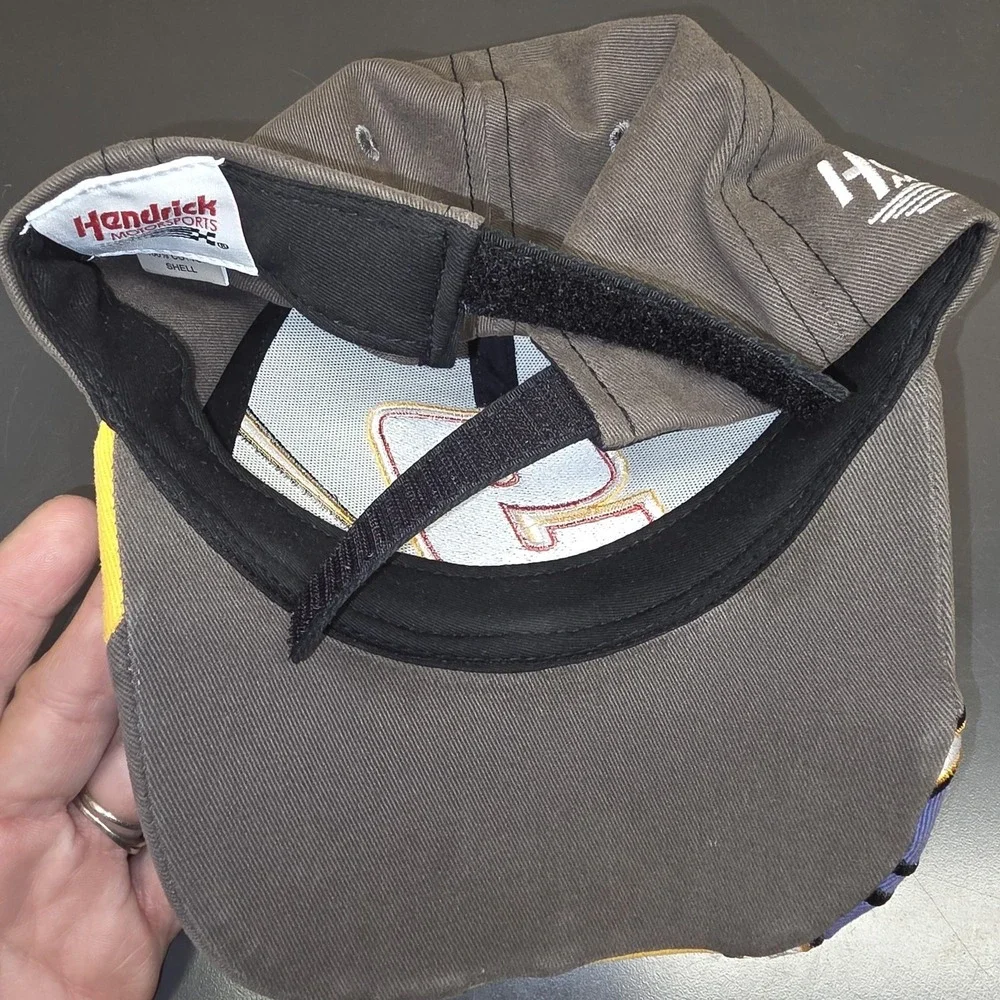 Hendrick Motorsports Hat Cap Strap Back Mens One Size NASCAR Racing 9 Blue